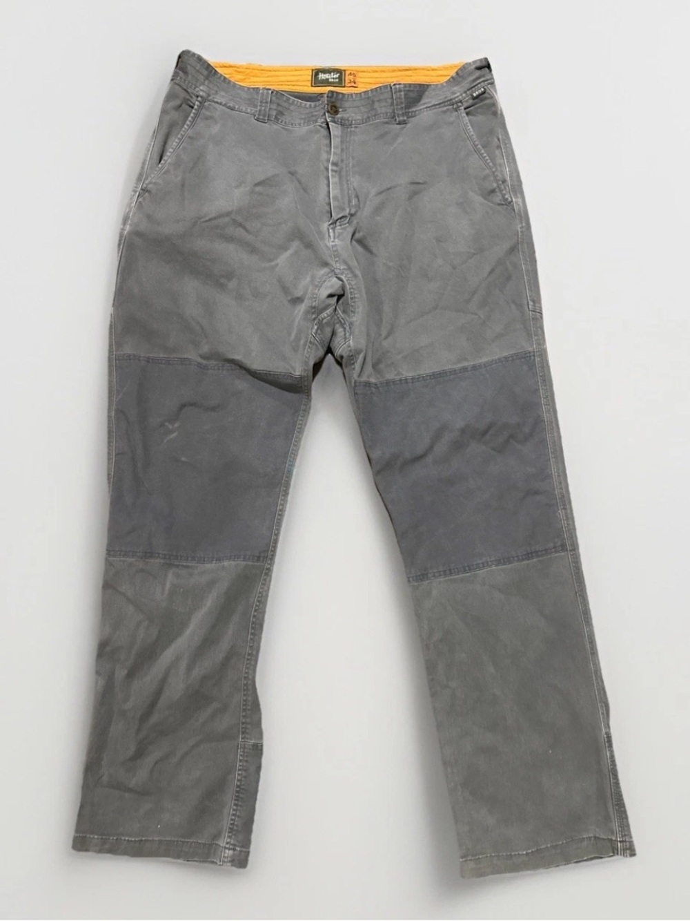 Howler Bros Brothers Grey ATX Double Knee Work Pants Men's Size 40x34